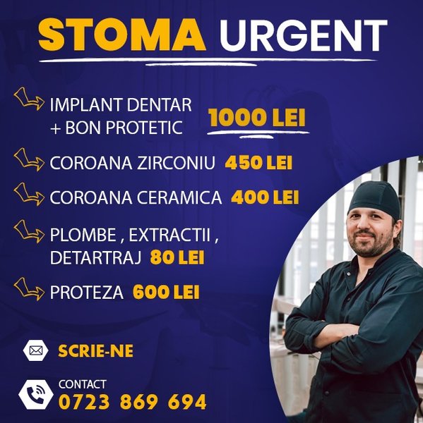 Stoma - Urgent dr. Radulescu Dan Ovidiu - Cabinet stomatologic